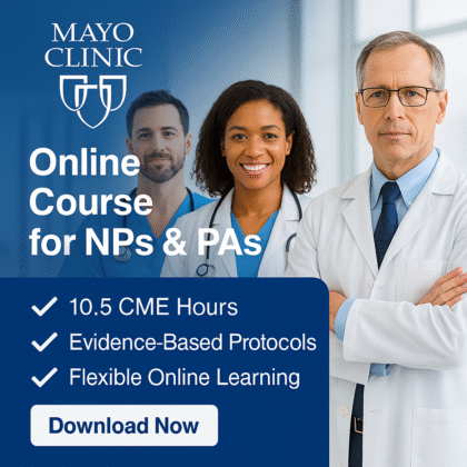 Mayo Clinic Concepts in Hospital Medicine for NPs & PAs Online Course 2025