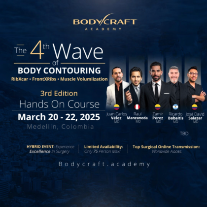 Body Craft Academy The 4th Wave of Body Countouring Third Edition 2025 (Spanish Language)